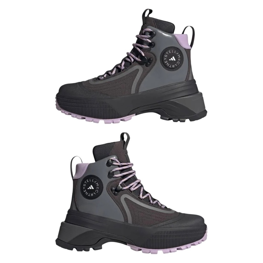 Stella McCartney Asmc Terrex Hiking Boot in Utility Black, Purple& GreySize:6NWT